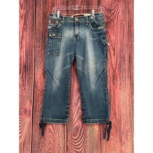 Baby Phat Blue Denim Capri Jeans
